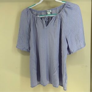 Nine West Lavender Blouse